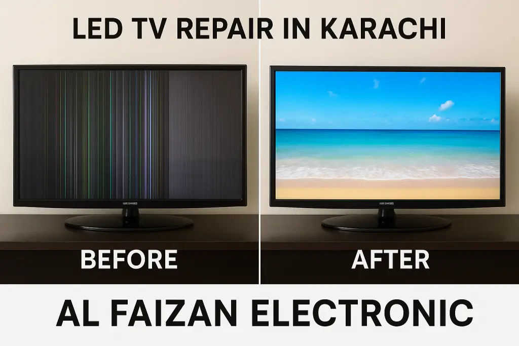 Led Tv Repair In Karachi By Al Faizan Electronic